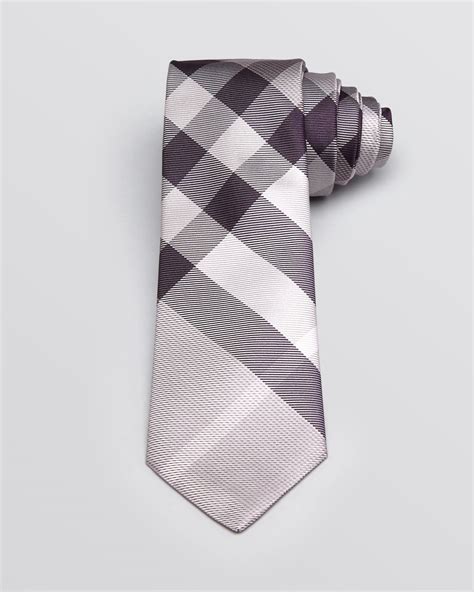 lavendar burberry tie|Men's Designer Burberry Ties .